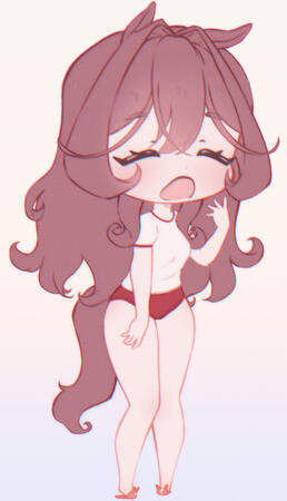 Simple Chibi sample 2 Simple Chibi sample 2